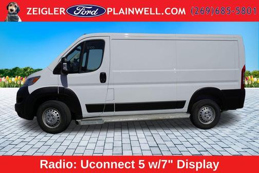 Bright White Clearcoat 2025 RAM ProMaster 2500 Tradesman