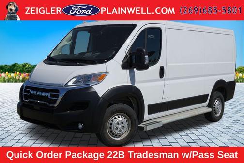 Bright White Clearcoat 2025 RAM ProMaster 2500 Tradesman