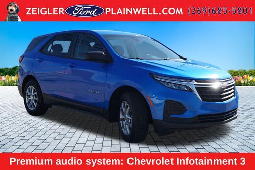 Riptide Blue Metallic 2024 Chevrolet Equinox LS