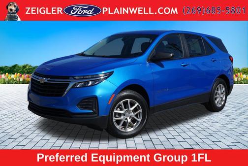 Riptide Blue Metallic 2024 Chevrolet Equinox LS