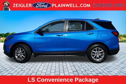 Riptide Blue Metallic 2024 Chevrolet Equinox LS