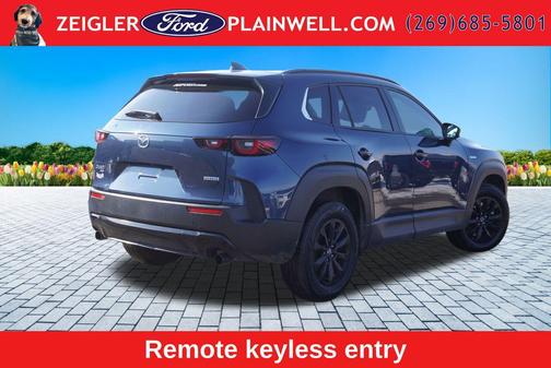 Blue Metallic 2025 Mazda CX-50 Hybrid Premium Package