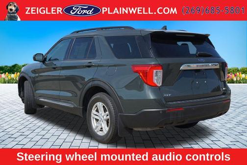 Green Metallic 2021 Ford Explorer XLT