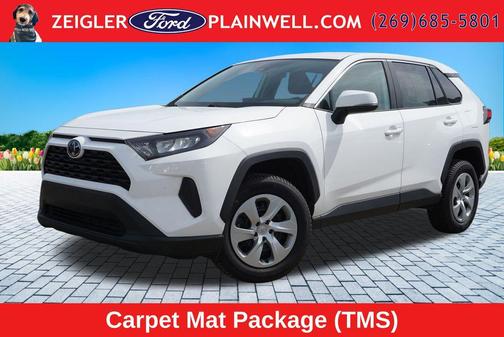 White 2022 Toyota RAV4 LE