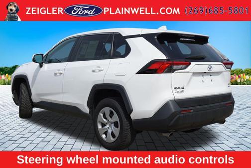 White 2022 Toyota RAV4 LE