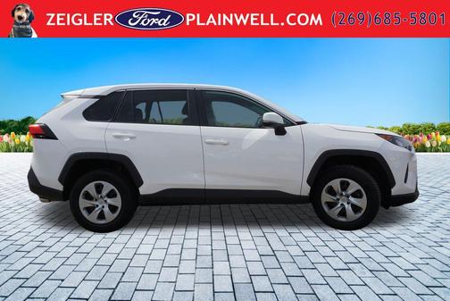 White 2022 Toyota RAV4 LE