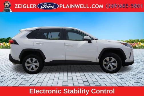 White 2022 Toyota RAV4 LE