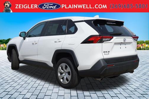 White 2022 Toyota RAV4 LE