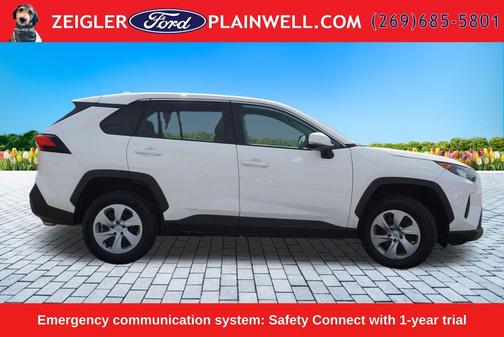 White 2022 Toyota RAV4 LE