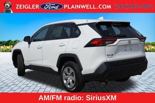 White 2022 Toyota RAV4 LE