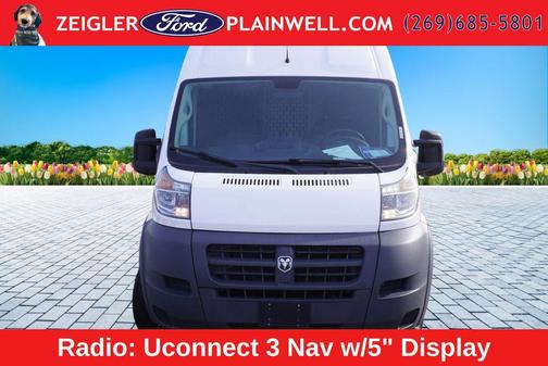 Bright White Clearcoat 2018 RAM ProMaster 2500 High Roof