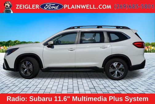 Crystal White Pearl 2025 Subaru Ascent Premium 7-Passenger
