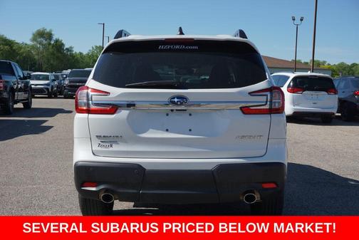 Crystal White Pearl 2025 Subaru Ascent Premium 7-Passenger