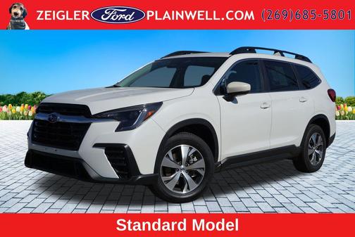 Crystal White Pearl 2025 Subaru Ascent Premium 7-Passenger