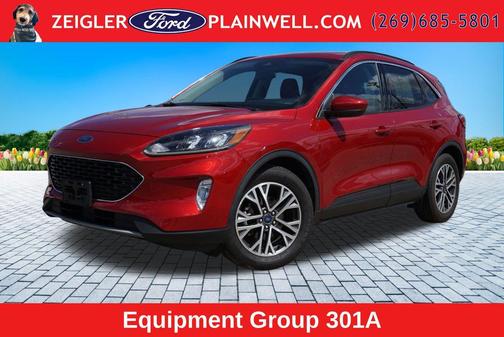 Red Metallic 2020 Ford Escape SEL