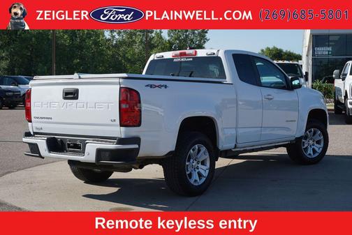 Summit White 2022 Chevrolet Colorado LT