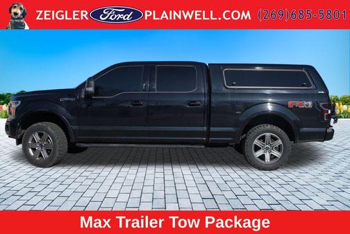 Agate Black Metallic 2019 Ford F-150 XLT