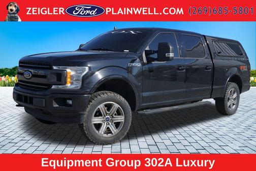 Agate Black Metallic 2019 Ford F-150 XLT