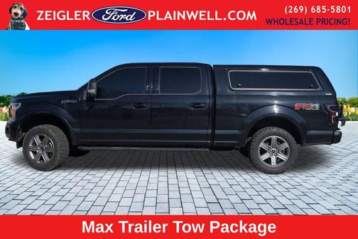 Agate Black Metallic 2019 Ford F-150 XLT