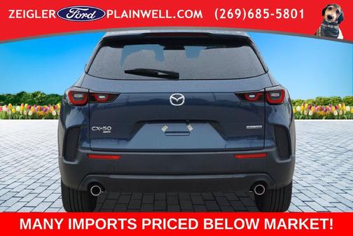 Blue Metallic 2025 Mazda CX-50 2.5 S Premium Plus Package