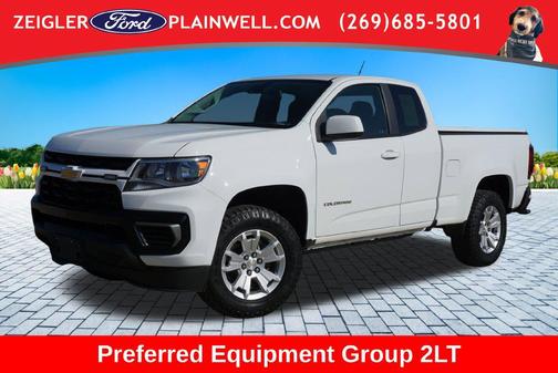 Summit White 2022 Chevrolet Colorado LT