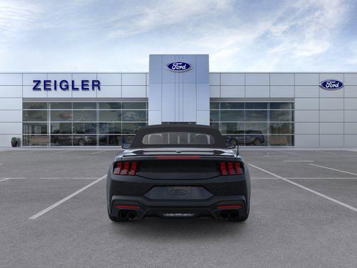 Shadow Black 2025 Ford Mustang GT Premium