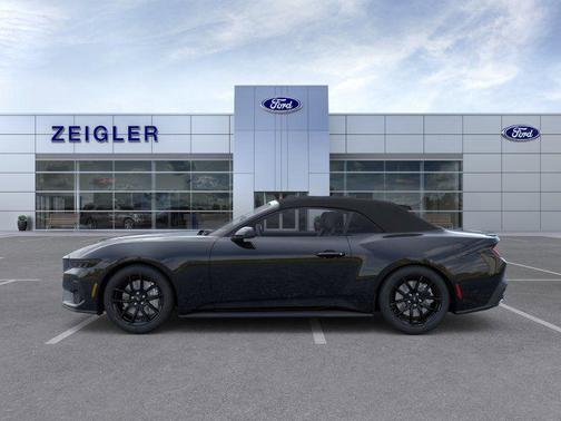 Shadow Black 2025 Ford Mustang GT Premium