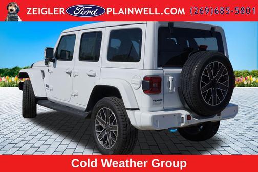 Bright White Clearcoat 2022 Jeep Wrangler Unlimited 4xe Sahara High Altitude