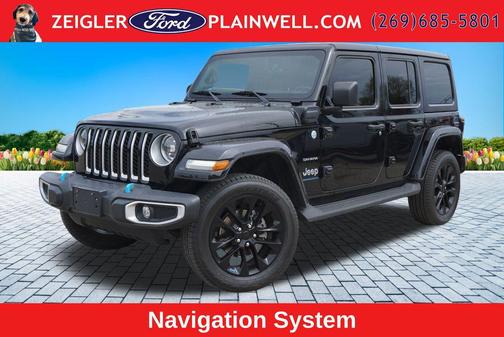Black Clearcoat 2023 Jeep Wrangler 4xe Sahara