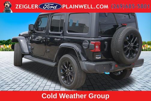 Black Clearcoat 2023 Jeep Wrangler 4xe Sahara