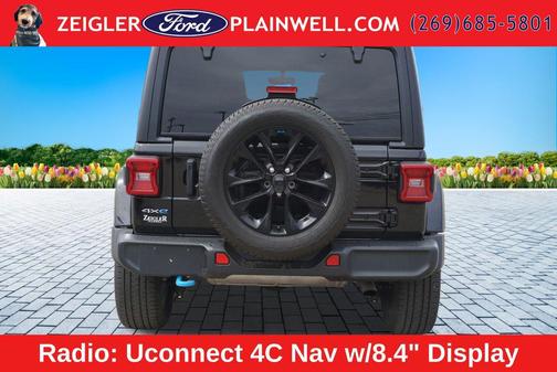 Black Clearcoat 2023 Jeep Wrangler 4xe Sahara