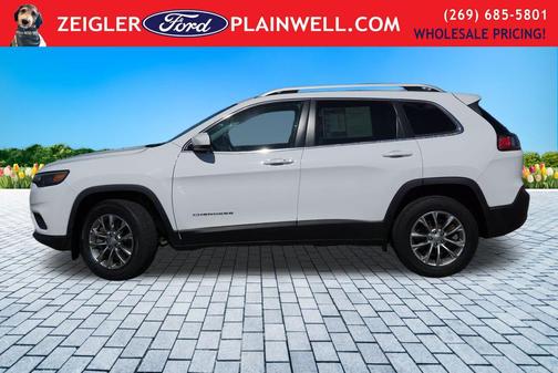 Bright White Clearcoat 2021 Jeep Cherokee Latitude Plus