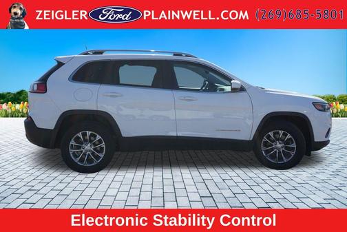 Bright White Clearcoat 2021 Jeep Cherokee Latitude Plus