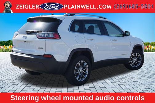 Bright White Clearcoat 2021 Jeep Cherokee Latitude Plus