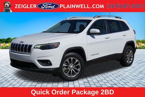Bright White Clearcoat 2021 Jeep Cherokee Latitude Plus