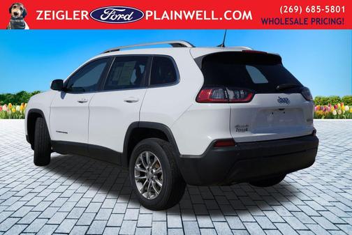Bright White Clearcoat 2021 Jeep Cherokee Latitude Plus