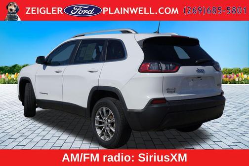 Bright White Clearcoat 2021 Jeep Cherokee Latitude Plus