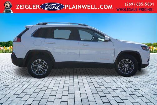 Bright White Clearcoat 2021 Jeep Cherokee Latitude Plus