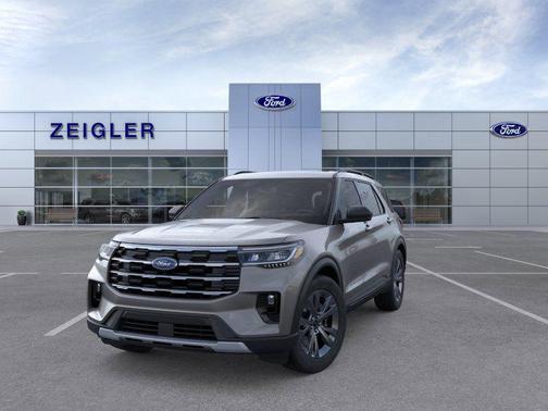 Gray Metallic 2026 Ford Explorer Active