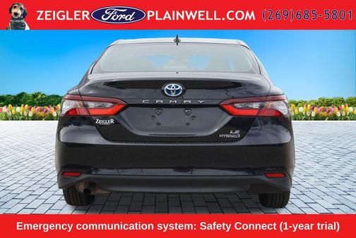 Midnight Black Metallic 2024 Toyota Camry Hybrid LE