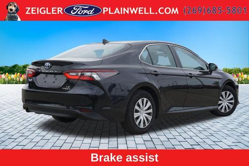 Midnight Black Metallic 2024 Toyota Camry Hybrid LE