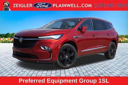 Cherry Red Tintcoat 2023 Buick Enclave Essence AWD