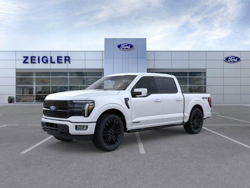 White Metallic 2026 Ford F-150 Platinum