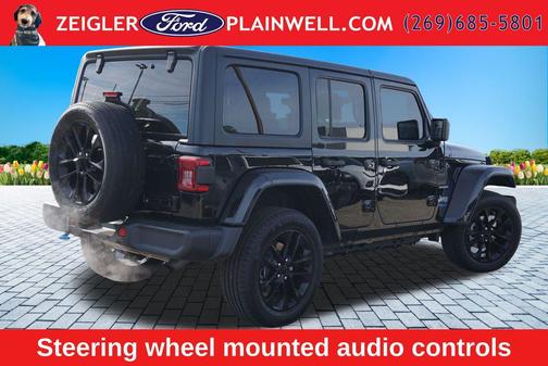 Black Clearcoat 2022 Jeep Wrangler Unlimited 4xe Sahara