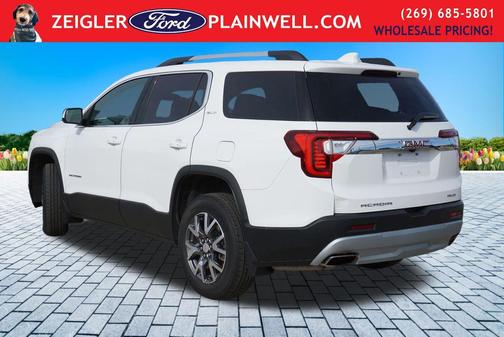 Summit White 2023 GMC Acadia AWD SLT
