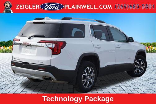 Summit White 2023 GMC Acadia AWD SLT