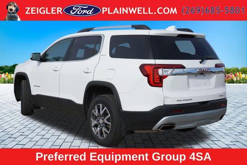 Summit White 2023 GMC Acadia AWD SLT