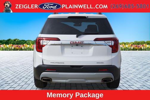Summit White 2023 GMC Acadia AWD SLT