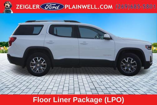 Summit White 2023 GMC Acadia AWD SLT