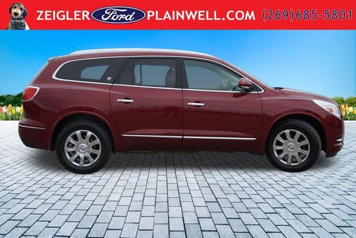 Crimson Red Tintcoat 2017 Buick Enclave Leather